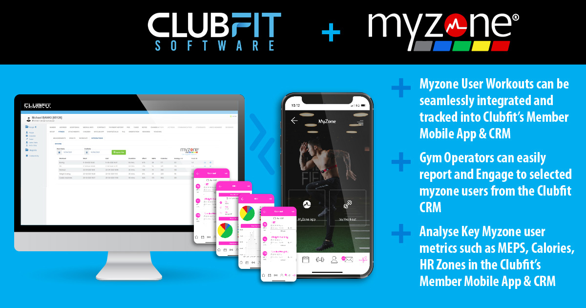 Clubfit Myzone Integration