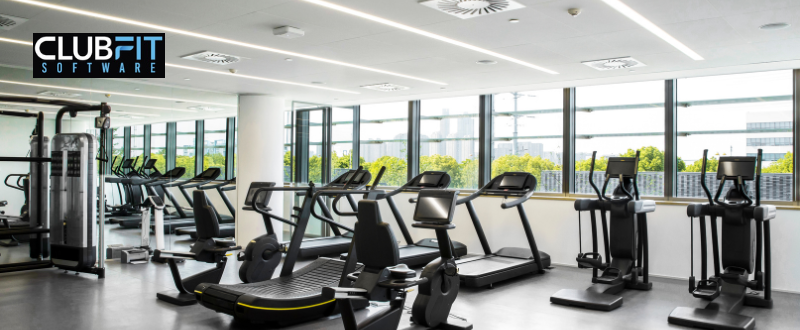 gym equipment manufacturer display