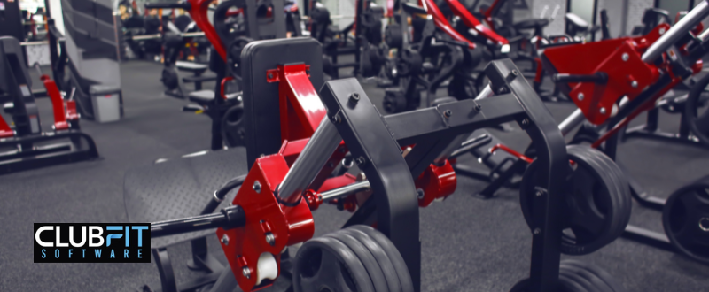 empty gym with exercise machines