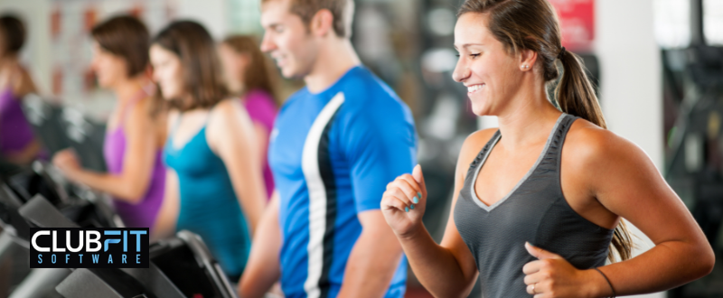gym members exercising