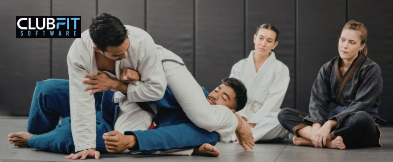 members practicing in a dojo members practicing in a dojo